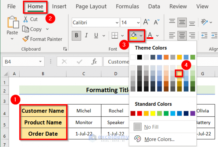 how-to-make-a-title-row-in-excel-5-easy-methods-exceldemy