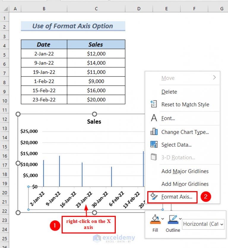 Chart Bar Width 