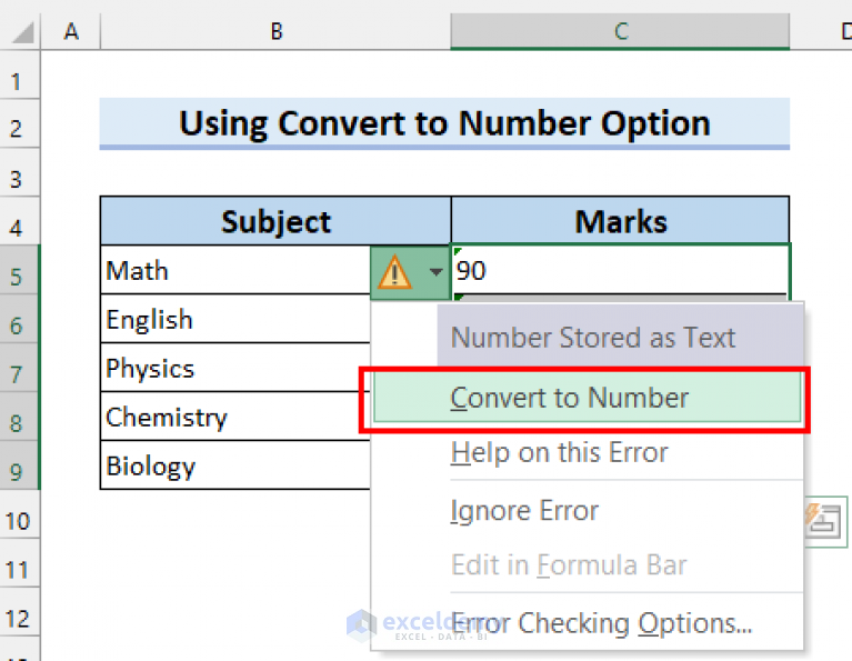 excel-convert-to-number-entire-column-9-simple-methods