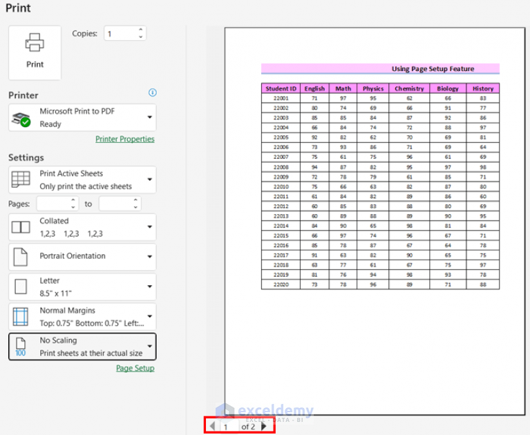 how-to-fit-excel-sheet-on-one-page-pdf-8-simple-ways