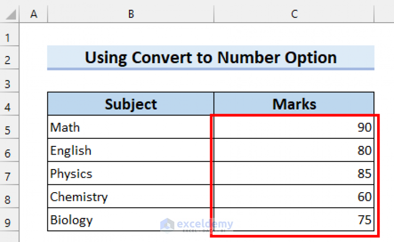 excel-convert-to-number-entire-column-9-simple-methods