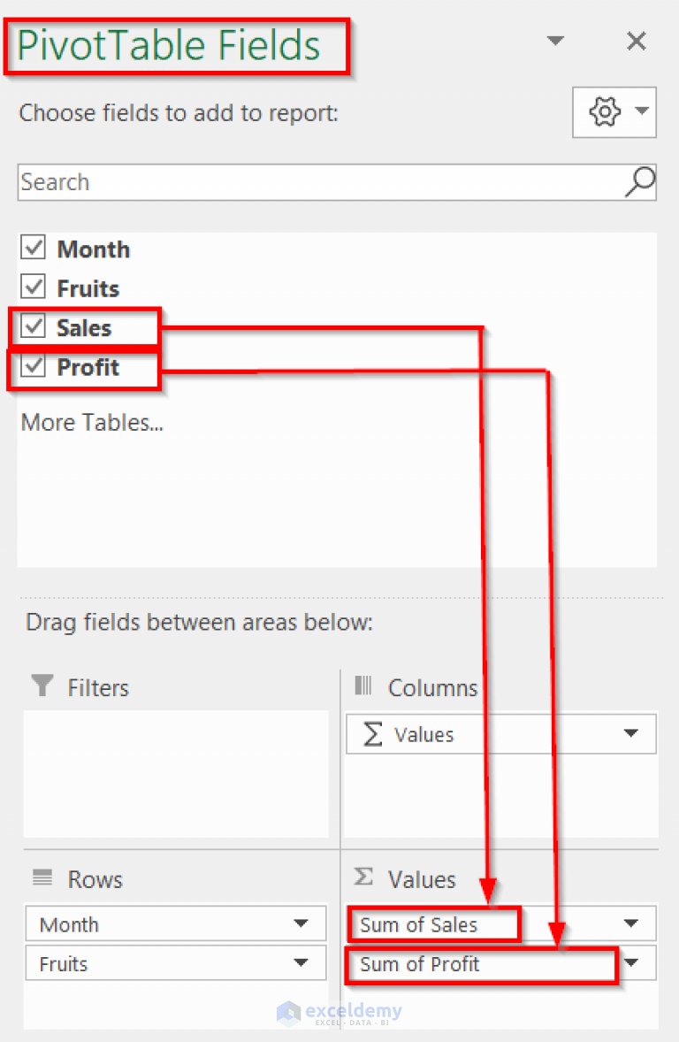 How to Filter a Pivot Chart in Excel (5 Suitable Ways) ExcelDemy