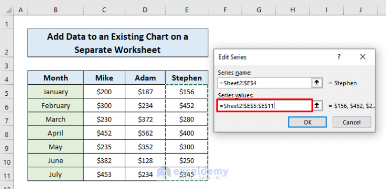 how-to-add-data-to-an-existing-chart-in-excel-5-easy-ways