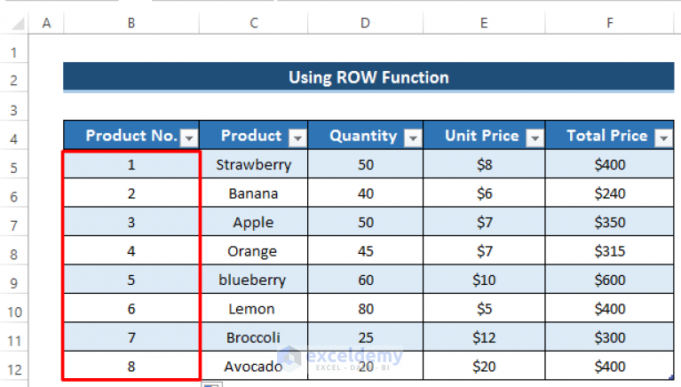 how-to-set-auto-number-in-excel-youtube