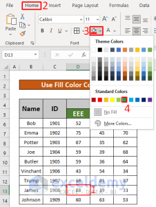 [Fixed!] Background Color Not Changing In Excel (6 Solutions)