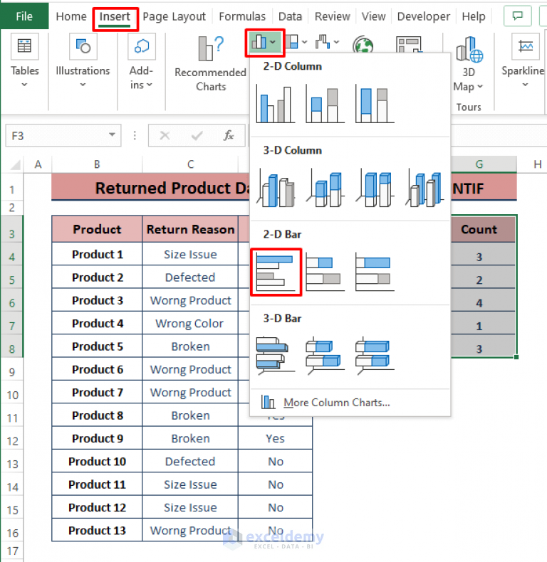 how-to-make-a-bar-graph-in-excel-without-numbers-exceldemy