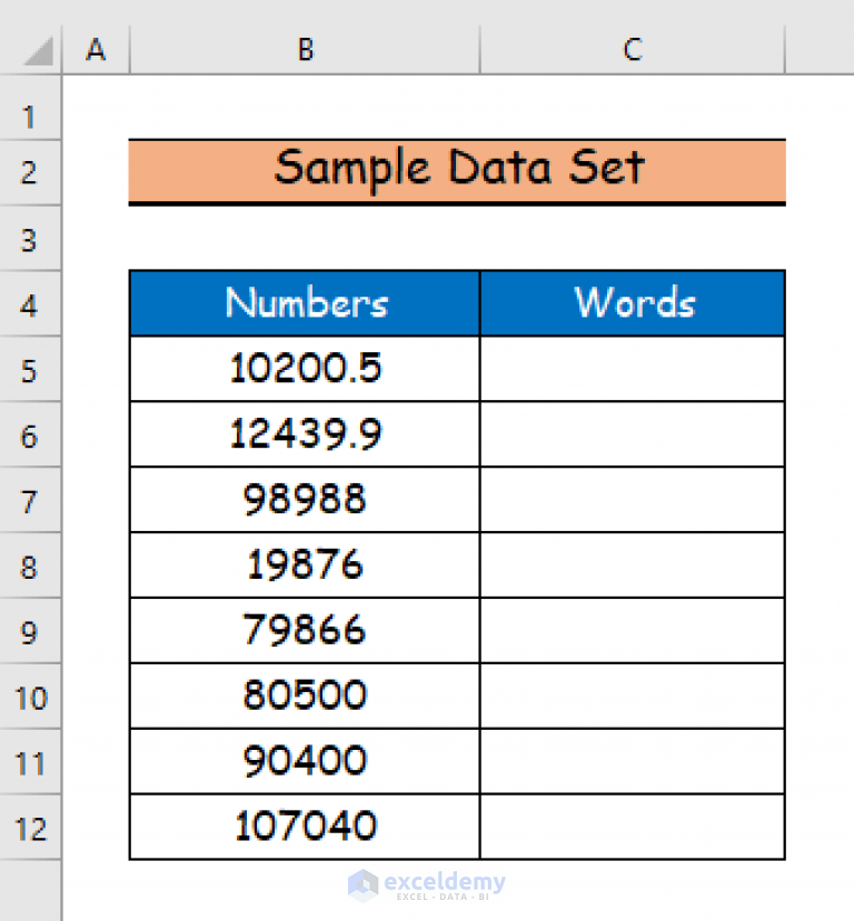How To Convert Number To Words In Excel In Rupees Exceldemy 7391