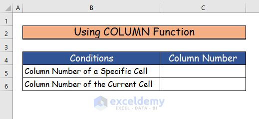 Column Letter To Number Converter In Excel 5 Easy Examples 