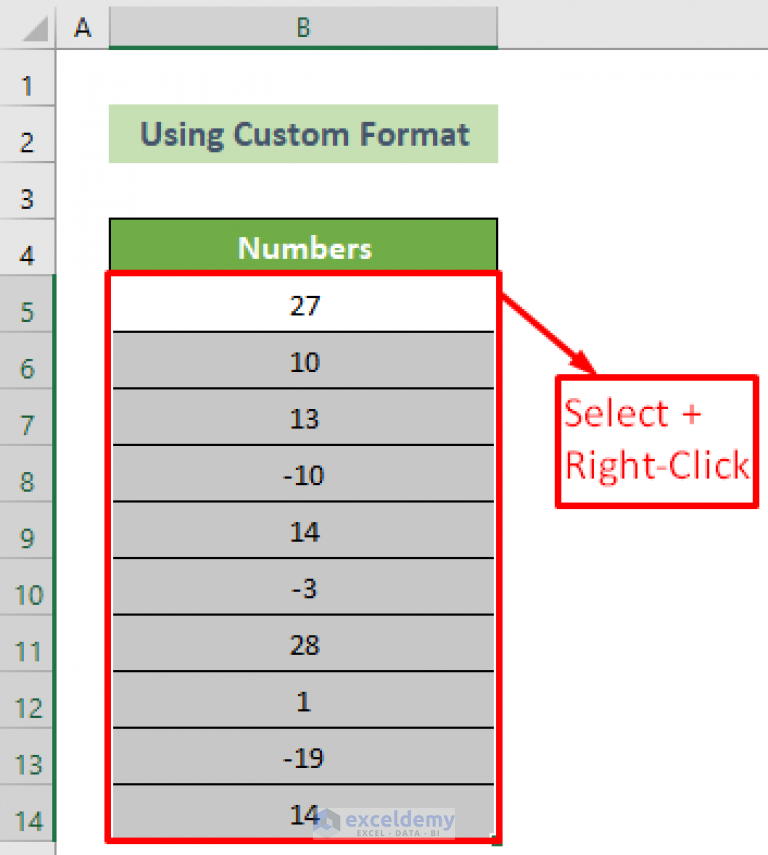 Excel Negative Numbers In Brackets And Red 2 Examples 6594