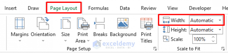 how-to-show-only-one-page-in-excel-page-layout-view-4-ways