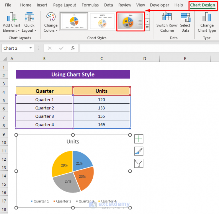 How to Show Pie Chart Data Labels in Percentage in Excel