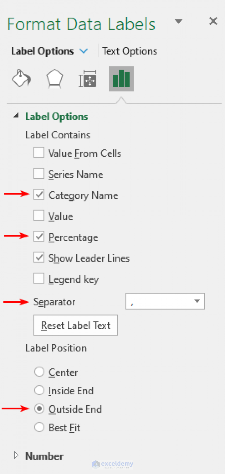 How to Create Pie Chart Legend with Values in Excel ExcelDemy