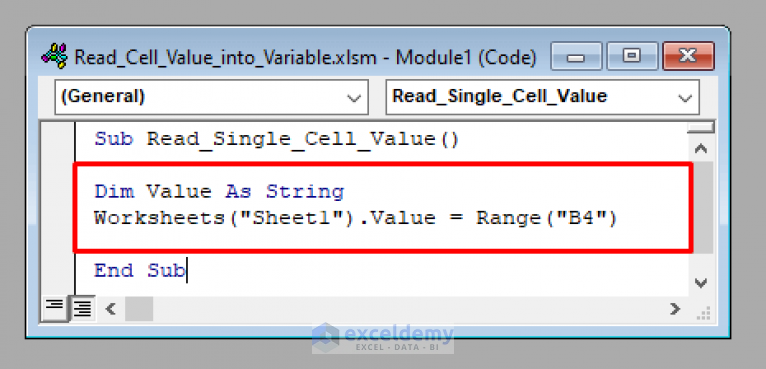 excel-vba-set-variable-to-a-cell-value-3-practical-examples