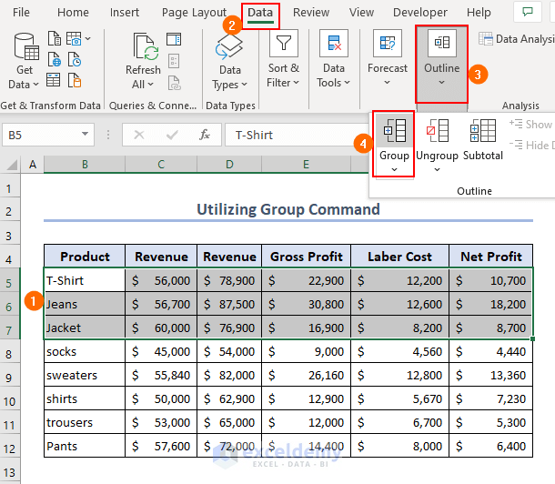 hide-data-in-excel-exceldemy