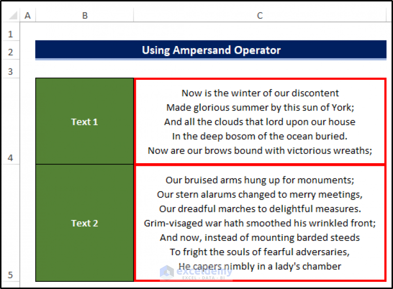 How Do You Avoid The 255 Character Limit In Excel