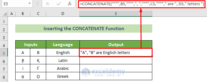 How To Add Double Quotes And Comma In Excel With CONCATENATE