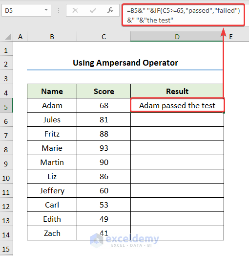 How To Add Text In IF Formula In Excel 6 Useful Ways 