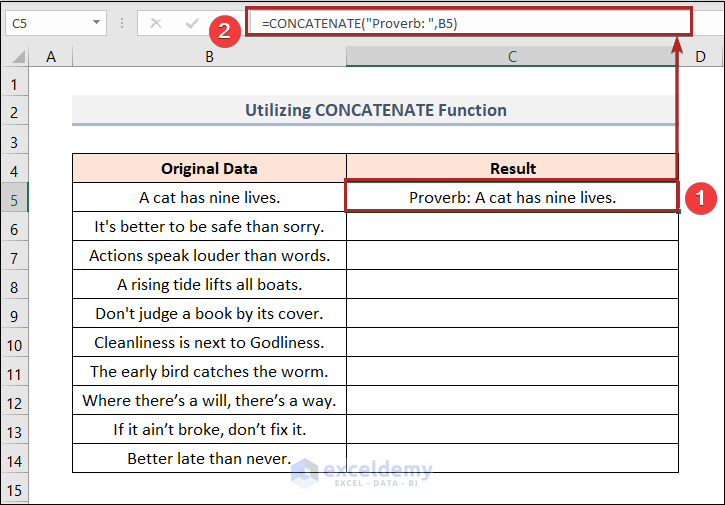  How To Add Text To Multiple Cells In Excel 10 Easy Methods 