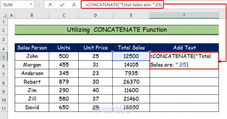 how-to-add-text-to-cell-value-in-excel-4-easy-ways-exceldemy