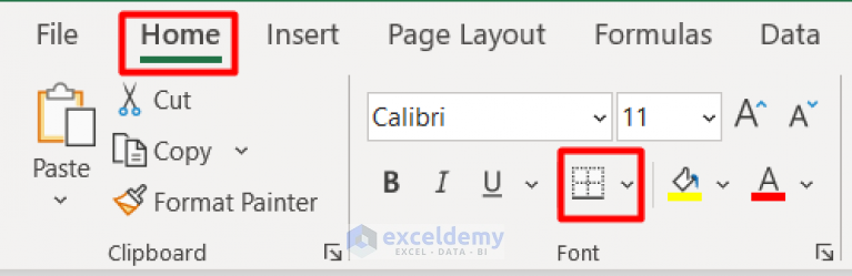 How To Apply All Borders In Excel 4 Quick Methods Exceldemy 0977