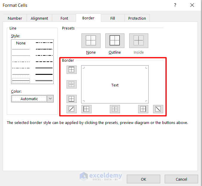 How to Apply All Borders in Excel (4 Quick Methods) - ExcelDemy