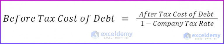 how-to-calculate-before-tax-cost-of-debt-in-excel-3-easy-ways