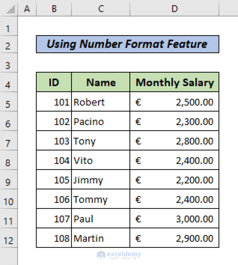 how-to-change-currency-symbol-in-excel-2-handy-ways