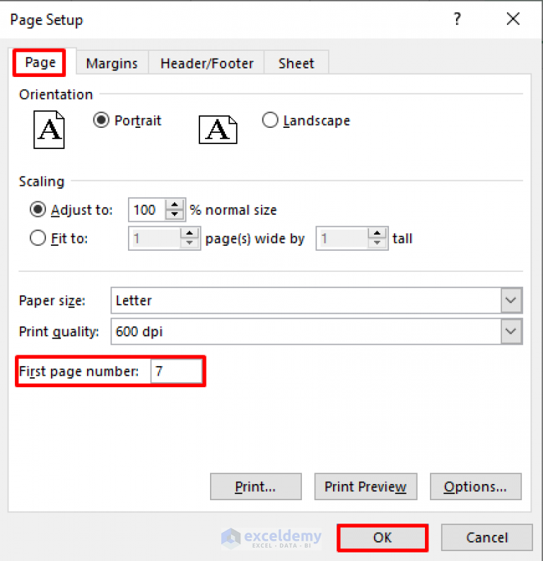 how-to-change-page-number-in-excel-with-easy-steps