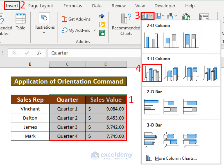 how-to-change-text-direction-in-excel-chart-3-easy-methods