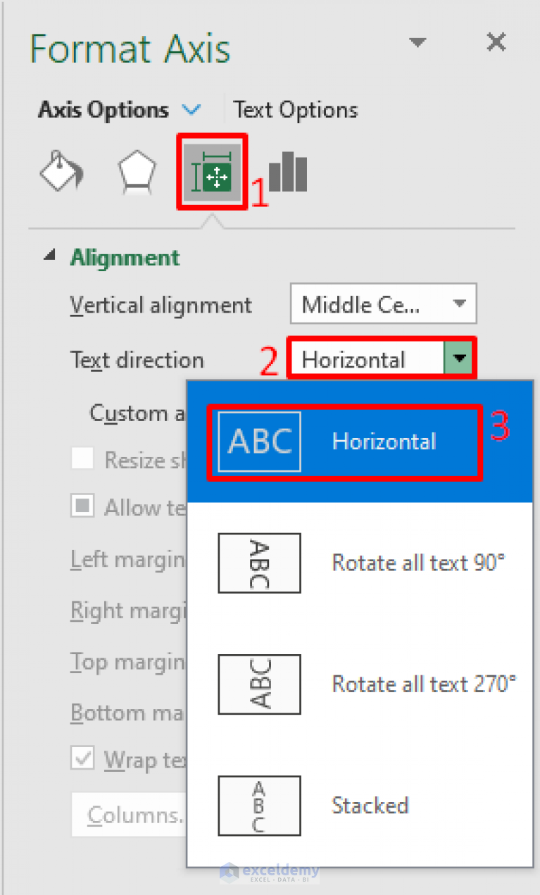 how-to-change-text-direction-in-excel-chart-3-easy-methods