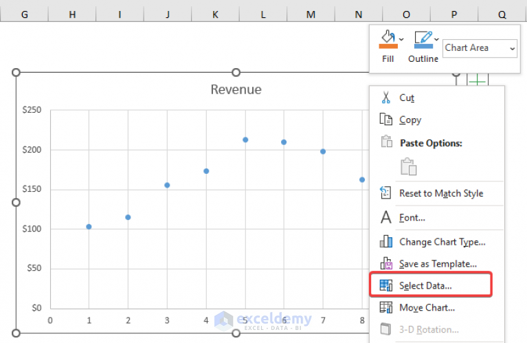 How to Connect Dots in Scatter Plot in Excel (with Easy Steps)