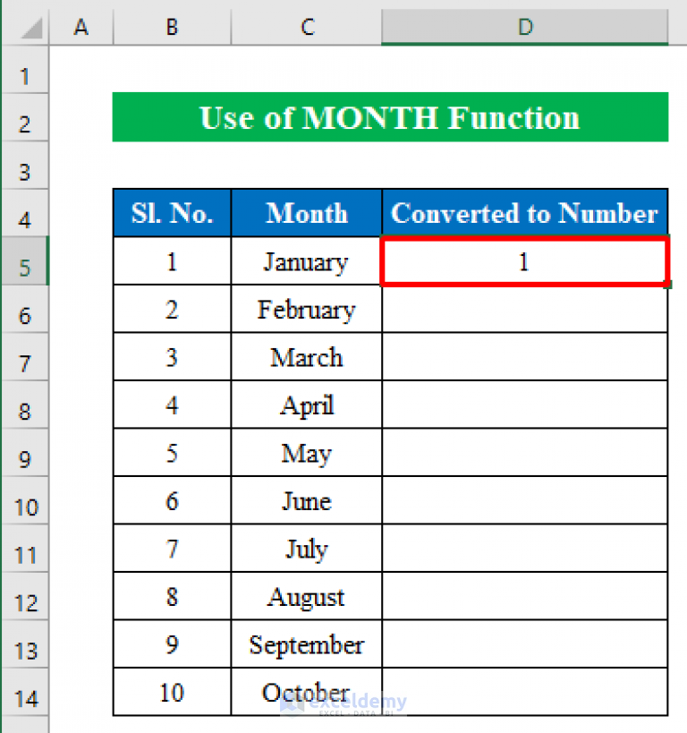 how-to-convert-month-to-number-in-excel-3-easy-methods