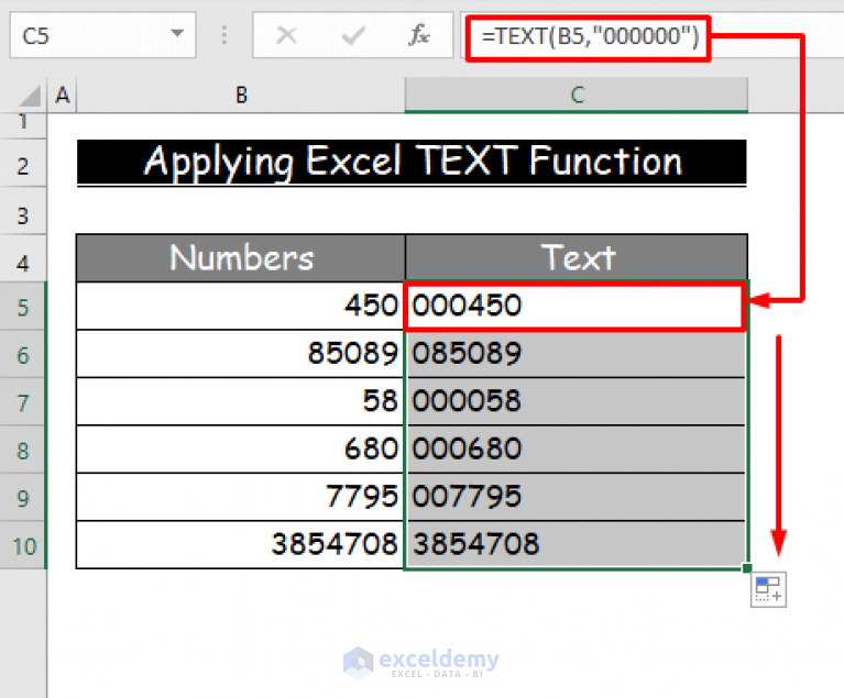 How To Convert Number To Text In Excel 4 Ways Exceldemy 5711