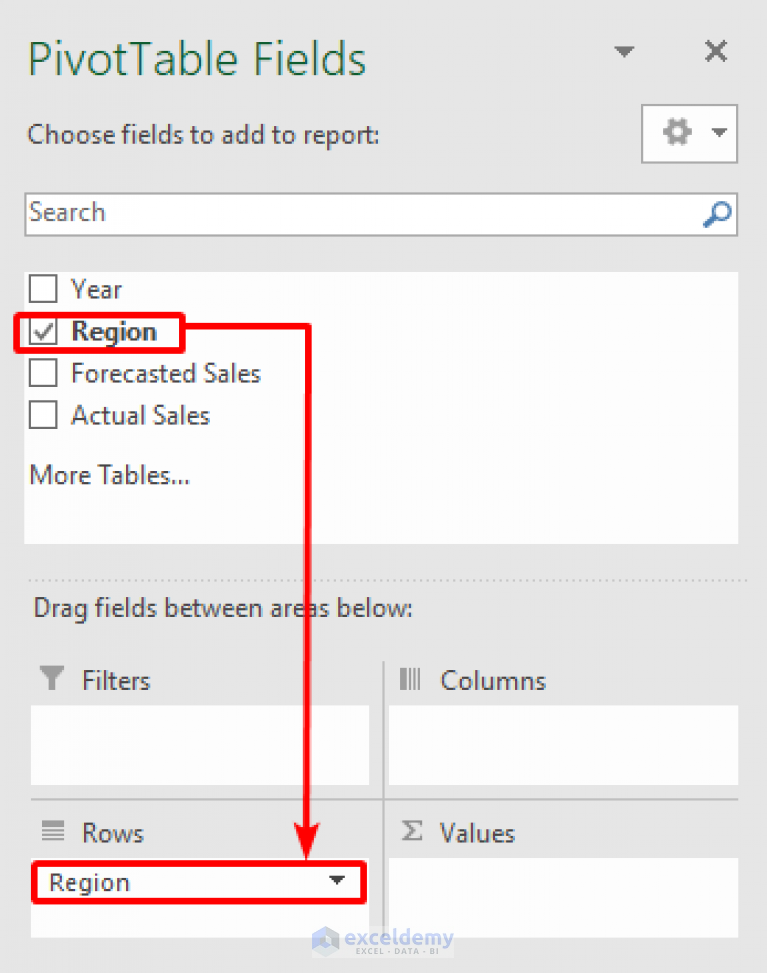 Create a Clustered Column Pivot Chart in Excel (with Easy Steps)