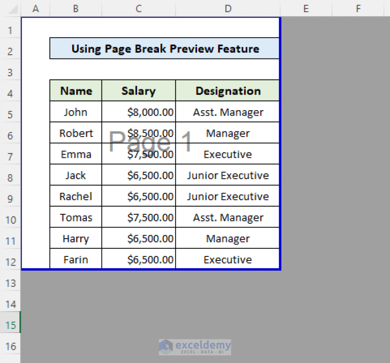 How To Grey Out Unused Cells In Excel 3 Quick Methods 