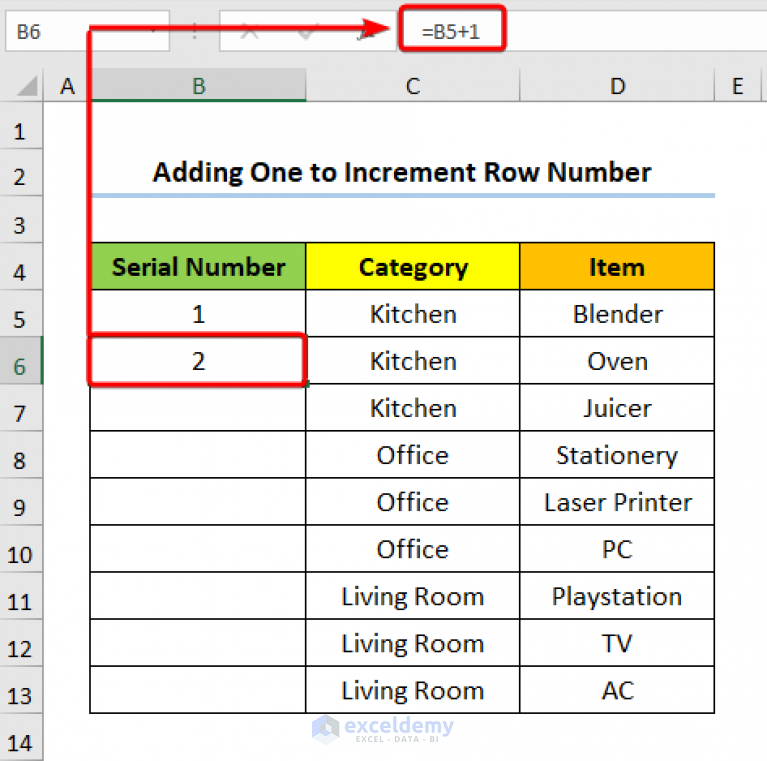 how to increase number of rows in excel