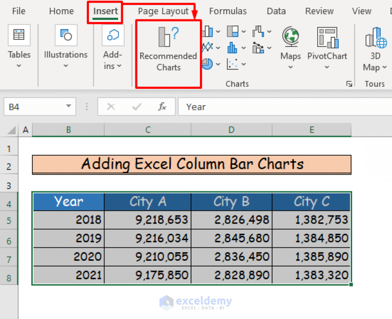 How To Insert Trendline In An Excel Cell Create And Customization 5154