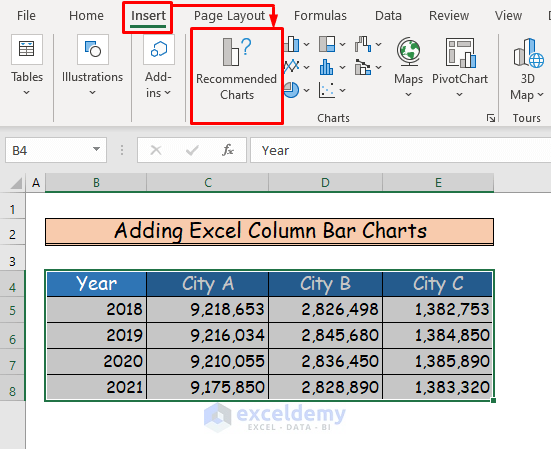 How To Insert Trendline In An Excel Cell Create And Customization 