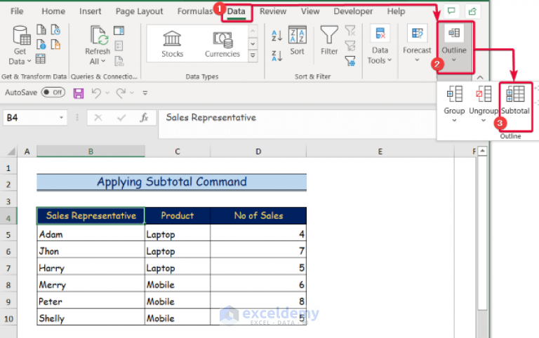 How To Insert A Page Break In Excel 4 Easy Ways Exceldemy 6425