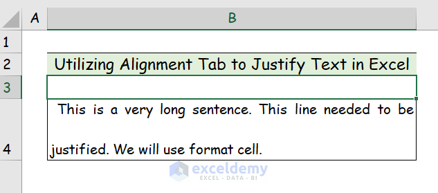 How To Justify Text In Excel Shortcut Keys Printable Templates Free 6327