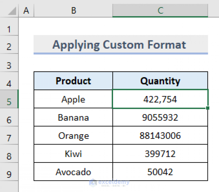 how-to-put-comma-after-3-digits-in-excel-7-useful-methods