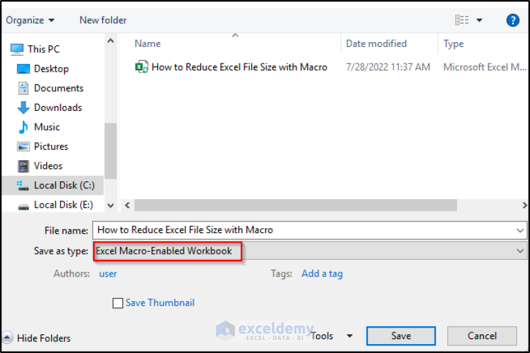 how-to-reduce-excel-file-size-with-macro-11-easy-ways