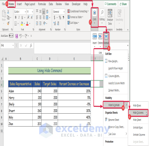 How to Remove Unused Cells in Excel (8 Easy Ways) - ExcelDemy