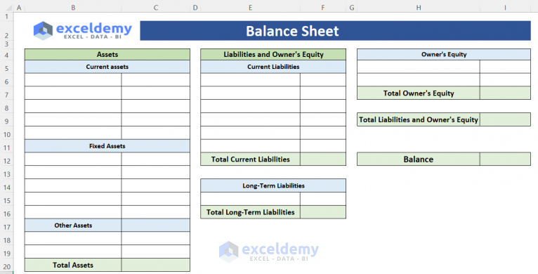 How to Prepare Financial Statements in Excel (with Easy Steps)