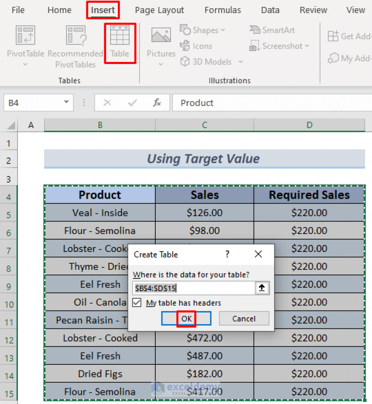 how-to-add-target-line-to-pivot-chart-in-excel-2-effective-methods