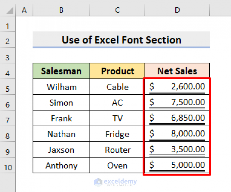 how-to-apply-double-accounting-underline-format-in-excel