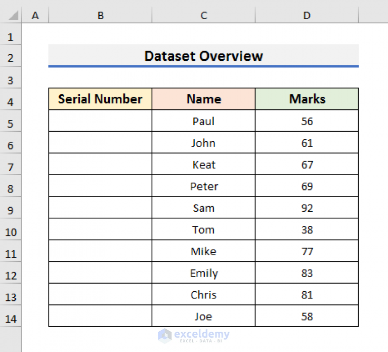 how-to-add-automatic-serial-number-with-formula-in-excel