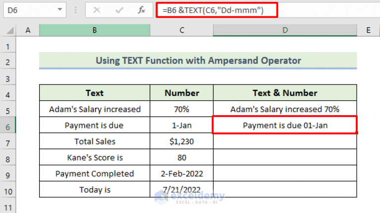 how-to-combine-text-and-numbers-in-excel-and-keep-formatting