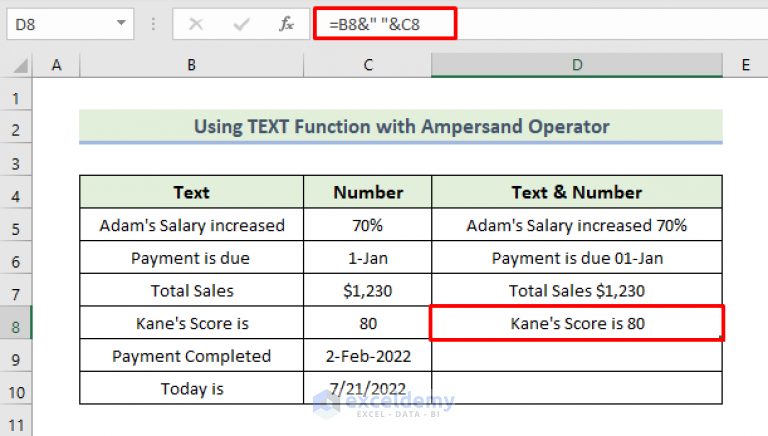 how-to-combine-text-and-numbers-in-excel-and-keep-formatting