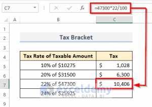 Computation Of Income Tax Format In Excel For Companies - ExcelDemy